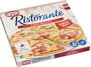 Dr Oetker Pizza Ristorante Salame Fryst 320g Dr.Oetker