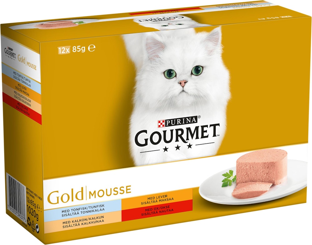 Gourmet Gold Mousse 12x85g Gourmet