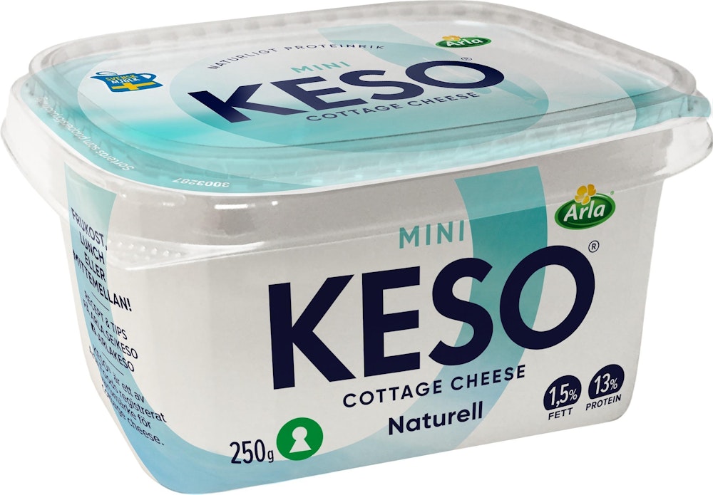 Keso Cottage Cheese Mini 1,5% 250g Keso