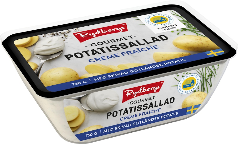 Rydbergs Potatissallad Gourmet Creme Fraiche 750g Rydbergs