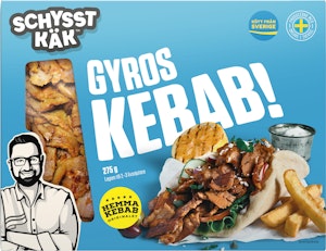 Schysst Käk Gyros Kebab 275g Schysst Käk