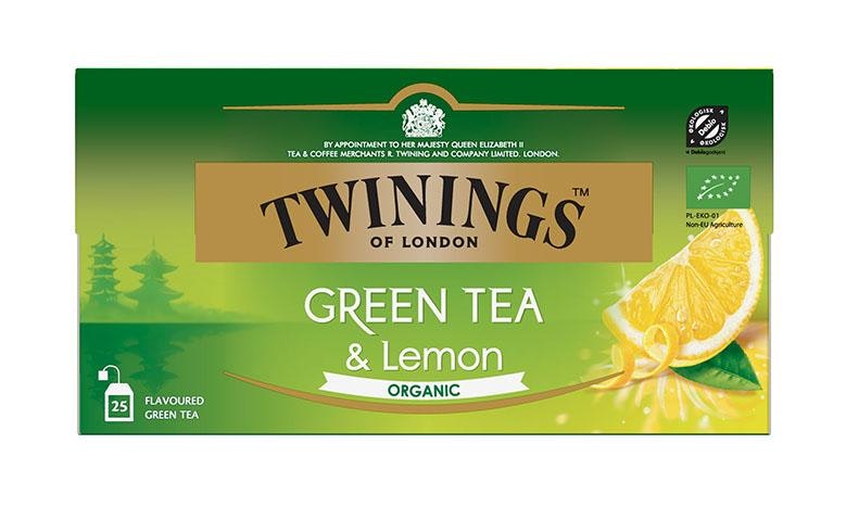 Twinings Grönt Te & Citron EKO 25-p Twinings