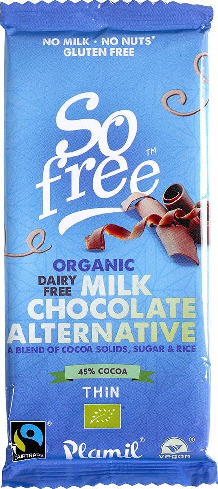 Plamil Mjölkfri Choklad Fairtrade EKO Plamil