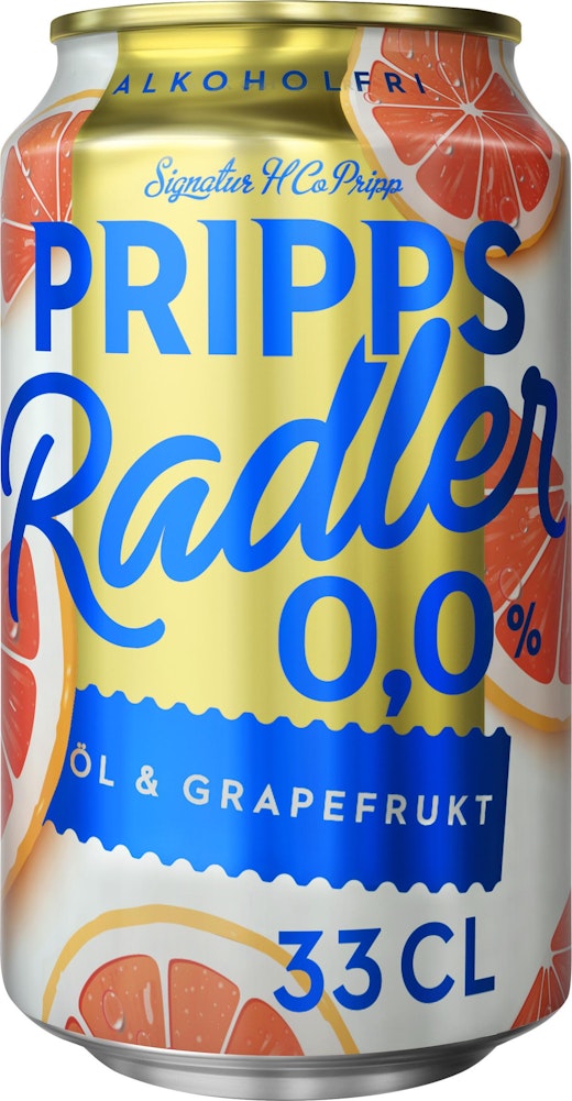 Pripps Radler Grapefruit Alkoholfri 0,0% 33cl