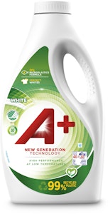 A+ Tvättmedel Flytande White 1,6L A+