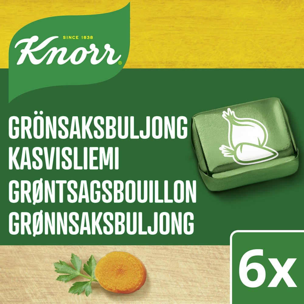 Knorr Grönsaksbuljong 6-p Knorr