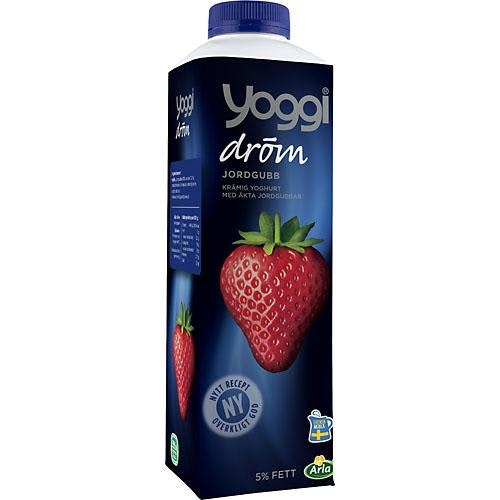 Yoggi Yoghurt Dröm Jordgubb 5% Yoggi