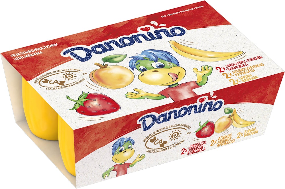 Danonino Fruktkvarg 6x50g Danonino