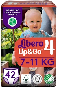 Libero Byxblöja Up&Go (4) 7-11kg 42-p Libero