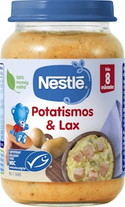 Nestlé Barnmat Potatismos med Lax 8M MSC 190g Nestlé