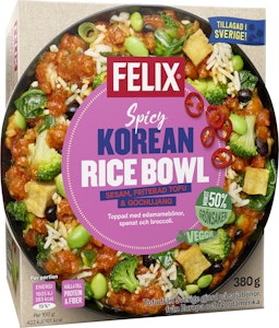 Felix Korean Rice Bowl Fryst 380g Felix