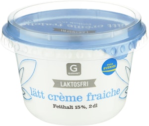 Garant Crème Fraiche Lätt Laktosfri 13% 2dl Garant