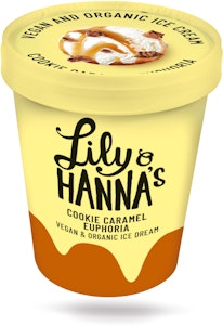 Lily & Hanna Glass Cookies & Caramel Euphoria Vegansk EKO 465ml Lily & Hanna's