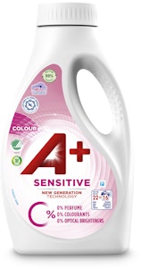 A+ Flytande Tvättmedel Sensitive Color 880ml A+