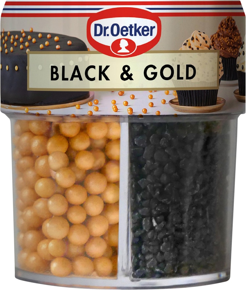 Dr Oetker Black & Gold Strössel Dr Oetker