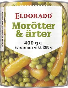 Eldorado Ärter & Morötter Hela