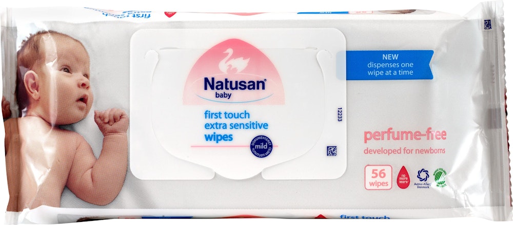 Natusan Baby Våtservetter First Touch Extra Sensitive 56-p Natusan Baby