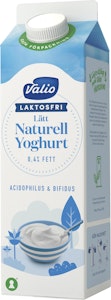 Valio Yoghurt Lätt Naturell Laktosfri 0,4% 1000g Valio