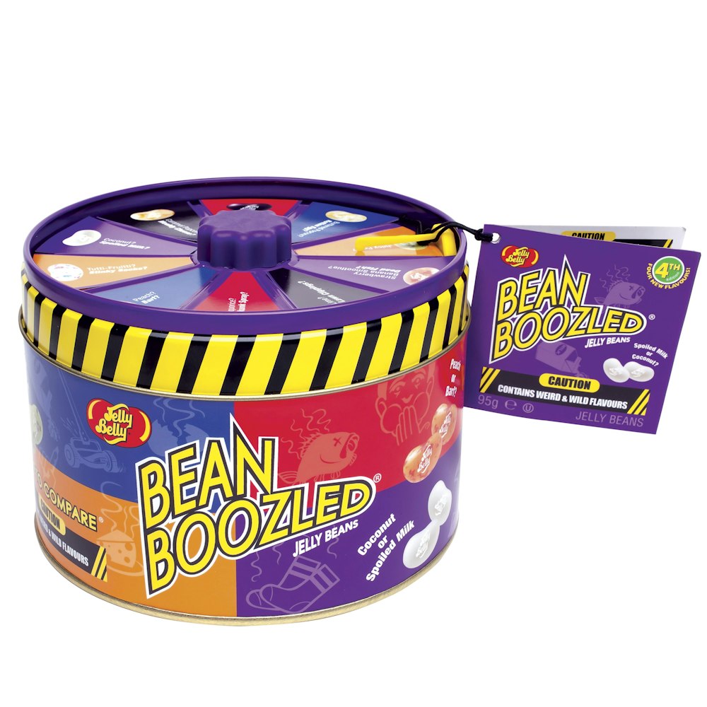 Jelly Belly Beans Bean Boozled TIN 4TH ED AZO Free Jelly Belly Beans