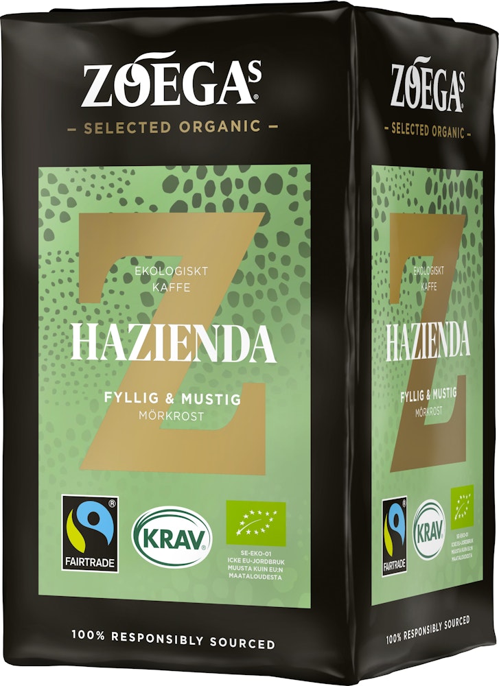 Zoegas Kaffe Hazienda EKO/KRAV/Fairtrade 450g Zoegas