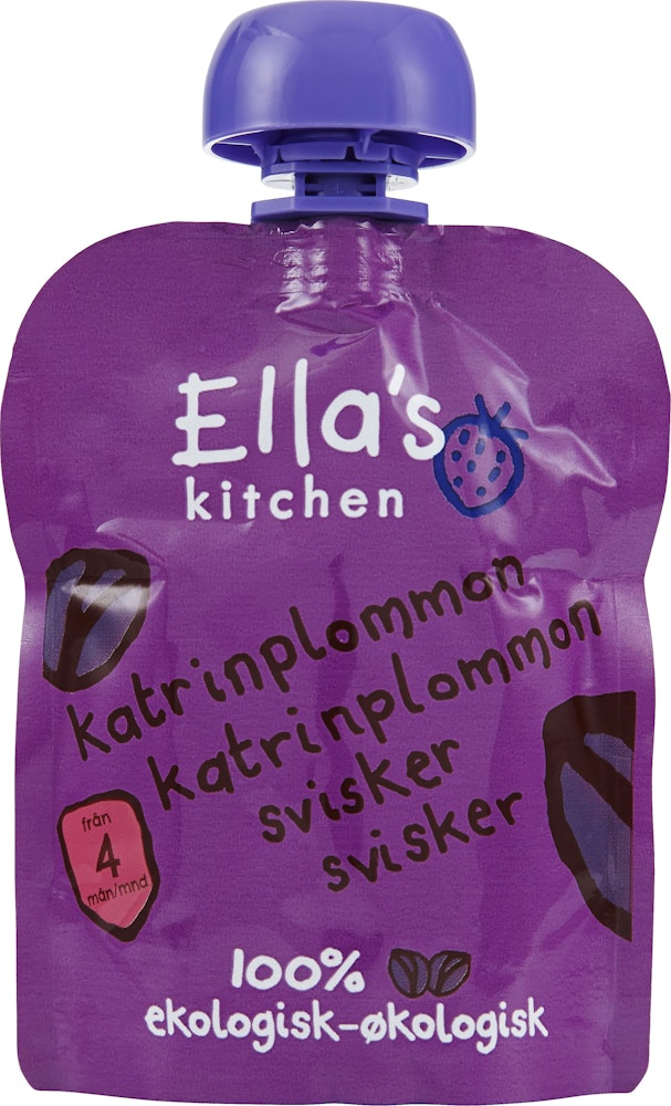 Ella's Kitchen Klämmis Katrinplommon 4M EKO 70g Ella's Kitchen