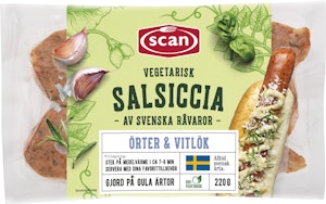 Scan Vegokorv Salsiccia 220g Scan