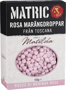 Matric Rosa Marängdroppar 100g Matric