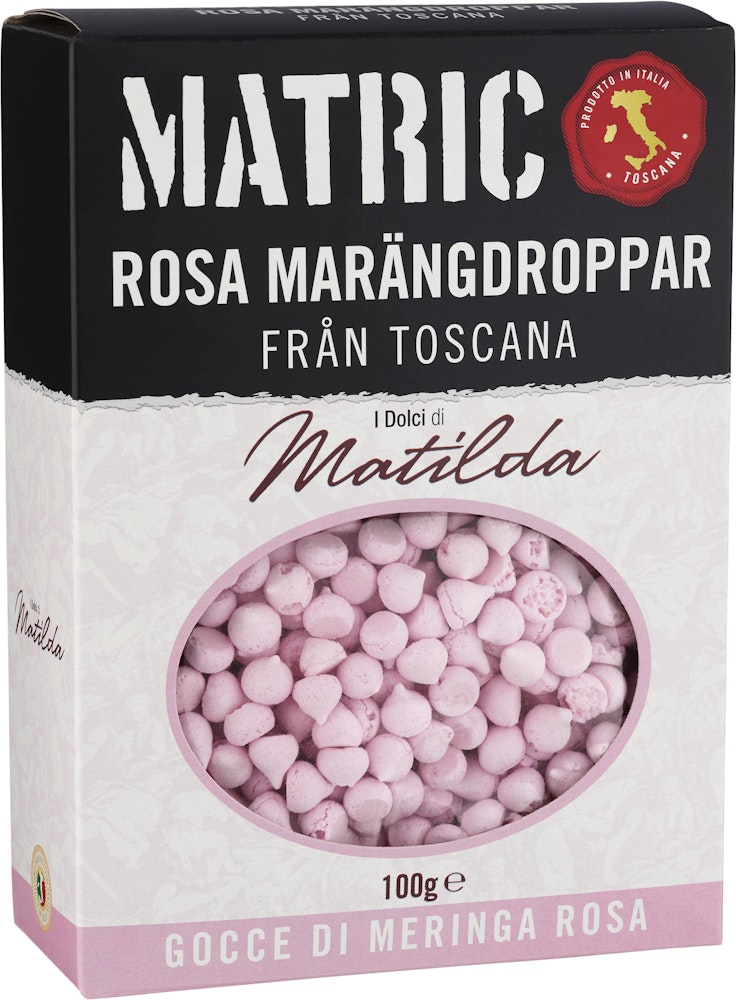 Matric Rosa Marängdroppar 100g Matric