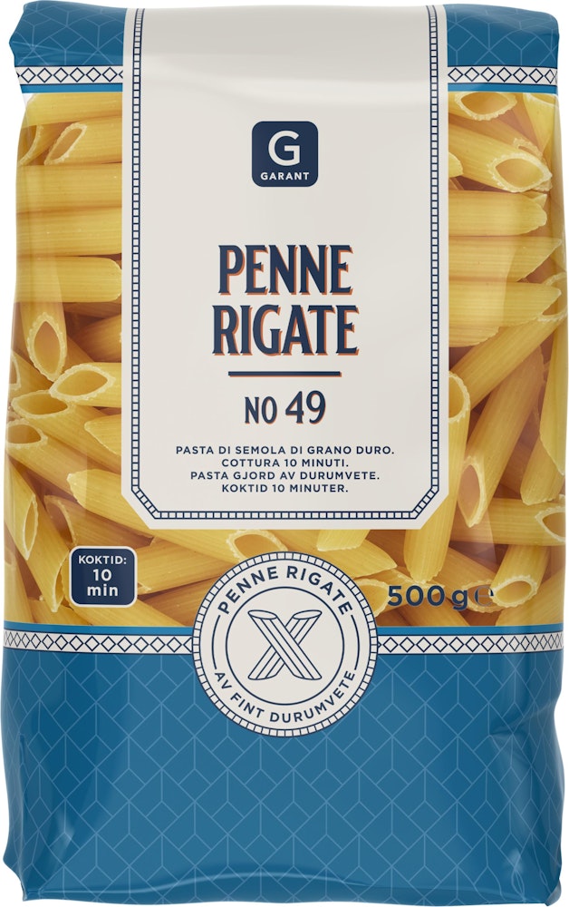 Garant Pasta Penne Rigate 500g Garant