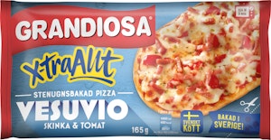 Grandiosa Mini Pizza Vesuvio X-Tra Allt Fryst 165g Grandiosa