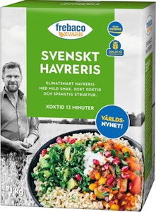 Frebaco Kvarn Svenskt Havreris 1kg Frebaco