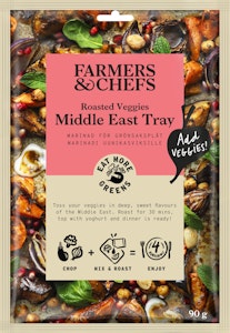 Farmers & Chefs Kryddmix Middle East Tray 90g Farmers & Chefs