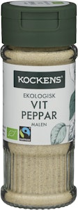 Kockens Vitpeppar Malen EKO/Fairtrade 42g Kockens