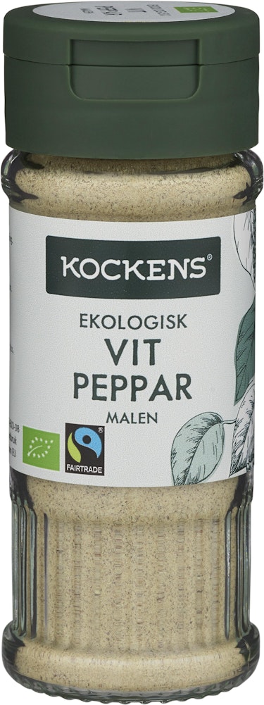 Kockens Vitpeppar Malen EKO/Fairtrade 42g Kockens