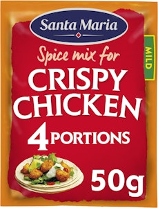 Santa Maria Crispy Chicken Spice Mix 50g Santa Maria