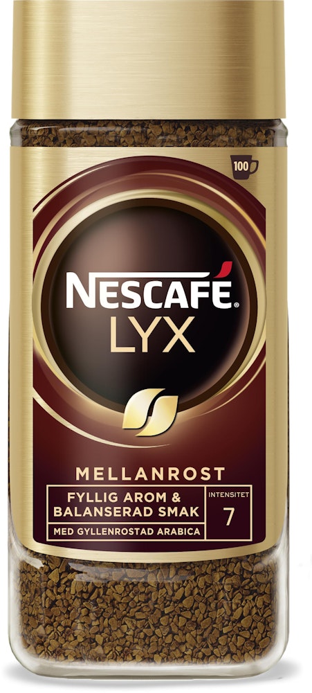 Nescafé Snabbkaffe Lyx Mellanrost Nescafe