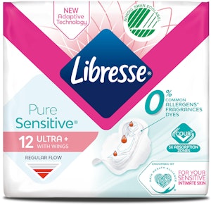 Libresse Binda Pure Sensitive Ultra Normal Wing 12-p Libresse