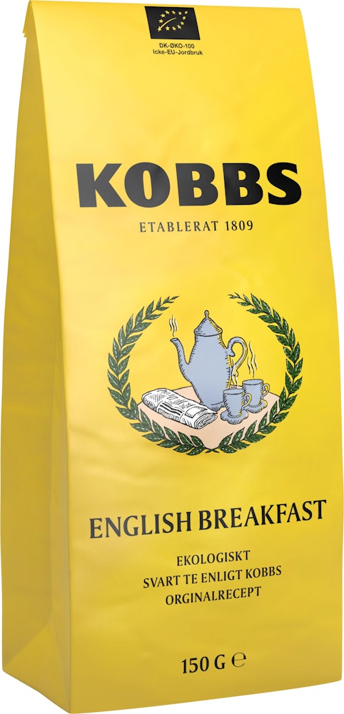 Kobbs Te English Breakfast EKO 125g Kobbs
