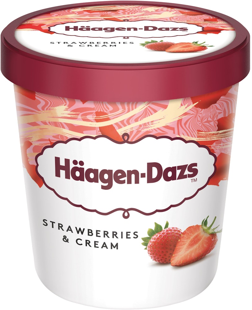 Häagen-Dazs Strawberries & Cream 460ml Häagen-Dazs
