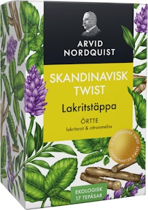 Arvid Nordquist Örtte Lakritstäppa EKO 17-p Arvid Nordquist