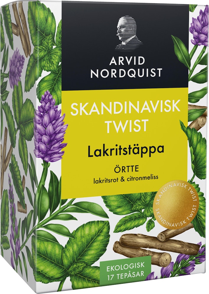 Arvid Nordquist Örtte Lakritstäppa EKO 17-p Arvid Nordquist