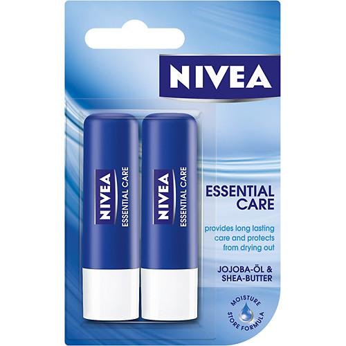 Nivea Cerat Essential 2-p Nivea Lip Care