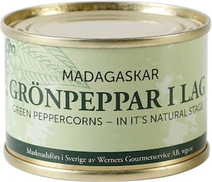 Madagascar Green Peppercorns Grönpeppar i Lag Madagascar Green Peppercorns