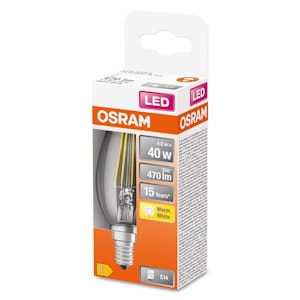 Osram Kronlampa LED 40W E14 1-p