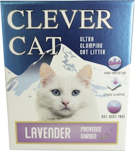 Clever Cat Kattsand Lavendel 6L Clever Cat