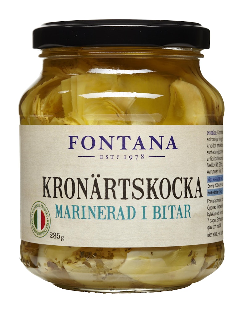 Fontana Marinerad Kronärtskocka Fontana