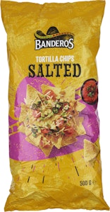 Banderos Tortilla Chips Salt