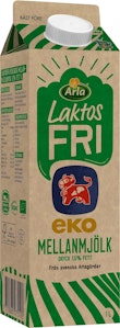 Arla Ko Ekologisk Mellanmjölk Laktosfri 1,5% EKO/KRAV 1L Arla