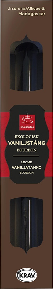 Khoisan Gourmet Bourbon Vaniljstång EKO 1-p 2g Khoisan Tea