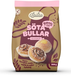 Bakmix Söta Bullar Glutenfri
